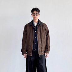 批发2025秋季新款休闲<b class='q'>夹克</b>男美式复古底特律翻领上衣<b class='q'>男士</b>宽松工装<b class='q'>外套</b>