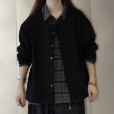 批发美拉德棕色假两件短款飞行员<b class='q'>夹克</b><b class='q'>男士</b>秋冬季双领设计感棒球服<b class='q'>外套</b>