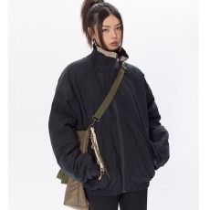 批发<b class='q'>棉衣</b>外套男<b class='q'>女</b>秋冬季加绒加厚羊羔绒棉服美式立领复古飞行员夹克潮