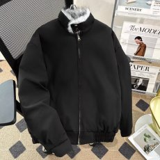 批发2025冬季美式座山雕连帽毛领<b class='q'>棉衣</b>男<b class='q'>女</b>宽松保暖夹克棉服