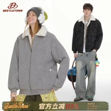 棕色美拉德皮衣外套男士2025冬季新款美式复古痞帅机车pu皮夹克