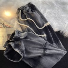 批发直脚气质潮牛仔裤日系男长裤宽松直筒新款<b class='q'>秋</b>季文艺青春流行水洗