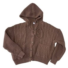 批发秋季连帽毛衣男女装新款宽松慵懒风百搭韩版潮流潮牌开衫炸街外套