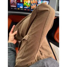 批发斜纹休闲<b class='q'>裤</b>男粗斜纹工装<b class='q'>裤</b>弹力软糯<b class='q'>欧美</b>简约厚实耐磨宽松直筒长<b class='q'>裤</b>