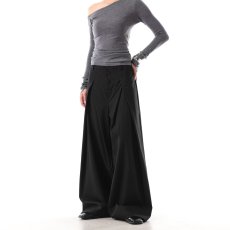 批发高腰捏褶黑色条纹垂感<b class='q'>西装</b>阔腿裤<b class='q'>男</b>女秋冬设计感<b class='q'>休闲</b>西裤