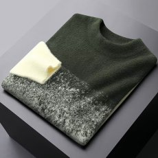 批发冬季新款圆领网红<b class='q'>男</b>女宽松时尚显瘦防貂绒针织毛衣打底衫上衣潮