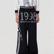 批发新款秋季阔腿裤男垂感潮流宽松休闲裤百搭运动<b class='q'>长裤</b>弹力青少年卫裤