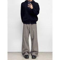 批发美式复古直筒垂感牛仔裤男女宽松休闲潮牌vibe<b class='q'>长裤</b>个性设计感裤子