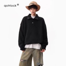 批发2025<b class='q'>男</b>士高领毛衣冬季加厚<b class='q'>针织衫</b><b class='q'>男</b>韩系宽松潮牌打底衫上衣毛衫