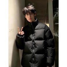 批发羽绒棉服男冬季加厚立领短款面包服防寒保暖棉衣情侣款外套