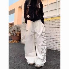 批发运动裤女美式高街辣妹秋冬宽松爵士舞显瘦高腰街舞卫<b class='q'>裤子</b>