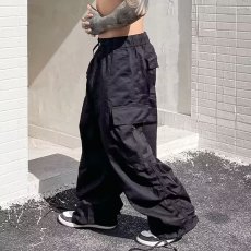 批发2026美式潮牌多口袋工装裤男春夏季复古宽松阔腿直筒潮流休闲长裤