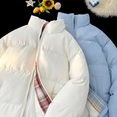 批发气质潮流2025冬季新款简约设计百搭时尚洋气立领羽绒服外套上衣