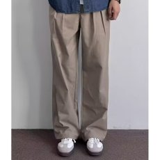 批发复古卡其直筒<b class='q'>休闲</b>裤打褶松紧腰日系<b class='q'>男</b>生秋季宽松阔腿<b class='q'>长裤</b>潮