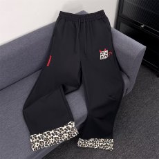 批发2025年秋直筒运动裤<b class='q'>男</b>女<b class='q'>休闲</b><b class='q'>长裤</b>中高腰宽松显瘦纯色百搭卫裤