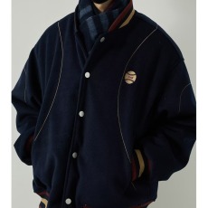 批发美式复古棒球服<b class='q'>外套</b><b class='q'>男</b>秋冬2026新款宽松大码百搭休闲情侣<b class='q'>夹克</b>棉服