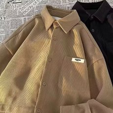 批发新款灯芯绒复古<b class='q'>衬衫</b><b class='q'>男</b>2026春秋保暖<b class='q'>衬衣</b><b class='q'>休闲</b>工装外套长袖上衣大码