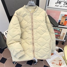 批发冬季绗线棉服飞行<b class='q'>夹克</b>复古百搭<b class='q'>男</b>女棉衣宽松保暖<b class='q'>外套</b>