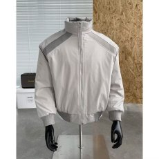 批发美式飞行员夹克男士外衣秋季<b class='q'>新款</b>高级感工装<b class='q'>上衣</b>立领外套