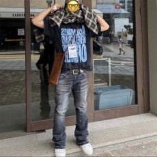 批发春秋微喇水洗破坏<b class='q'>牛仔裤</b>美式高街百搭显瘦cleanfit牛仔长裤潮