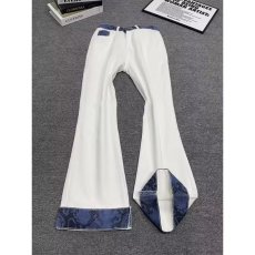 批发微喇<b class='q'>牛仔裤</b>男士夏款新款潮牌高街美式百搭直筒弯刀休闲长裤子春夏