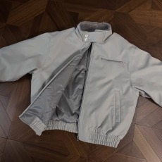 批发2026秋冬美式复古短款立领工装夹克男潮牌简约户外三防哈灵顿外套