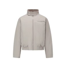 批发2026秋冬美式复古短款立领工装夹克男潮牌简约户外三防哈灵顿外套