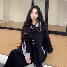 批发新款春<b class='q'>秋</b>季男生日系复古休闲夹克男士宽松经典帆布工装外套潮流