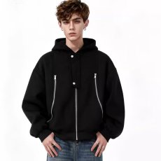 批发美式高街工装外套男<b class='q'>秋</b>冬休闲棒球服潮牌复古飞行员夹克情侣棉衣女