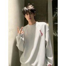 批发长袖t恤男女卫衣<b class='q'>秋</b>季新款内搭打底衫圆领学生青少年ins潮流上衣服