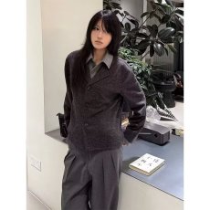 批发2026春季新款小西服<b class='q'>短款</b>外套男西装领夹克长袖痞帅休闲上衣春秋款