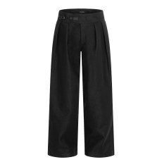 批发2026春秋季新款直筒宽松休闲<b class='q'>小西装</b>裤男高级感痞帅垂坠感长裤子