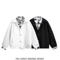 批发假两件外套男秋冬季新款保暖加厚夹克青少年胖子<b class='q'>加肥</b><b class='q'>加大</b>大码<b class='q'>男装</b>