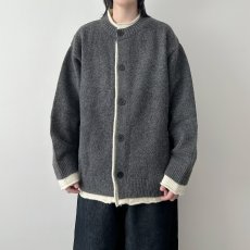 批发日系<b class='q'>男士</b>复古圆领羊毛开衫秋冬季宽松休闲针织衫高级感<b class='q'>毛衣</b>外套