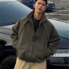 批发山系<b class='q'>户外</b>速干冲锋衣男高街潮牌<b class='q'>宽松</b>休闲立领夹克春秋登山工装外套