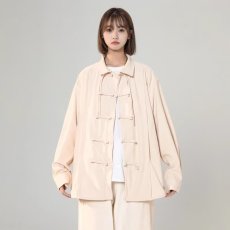 批发春秋季<b class='q'>唐装</b><b class='q'>男</b>装中国风衬衫<b class='q'>男</b>复古中式盘扣上衣民族风衬衣