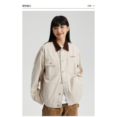 批发特大码男士工装夹克<b class='q'>衬衫</b>春秋季胖子加肥佬加大号超宽松牛仔装外套