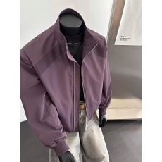 批发美式复古防风立领冲锋衣外套男秋季新款<b class='q'>宽松</b><b class='q'>户外</b>休闲工装夹克