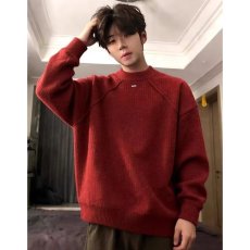 批发老钱风男装休闲<b class='q'>男士</b>内搭针织衫时尚高级感圆领<b class='q'>毛衣</b>男款冬季加厚