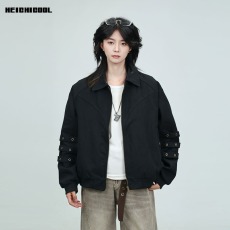 批发美式高街薄款刺绣百搭外套座山雕春季宽松外搭男女同款<b class='q'>夹克</b>潮