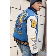 批发2026新款美式重磅高街刺绣棒球服男女春季国潮牌宽松夹克<b class='q'>情侣</b><b class='q'>外套</b>