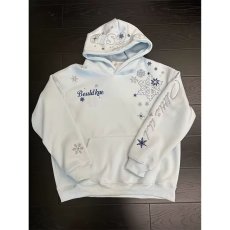 批发2026春季新款设计国潮牌雪花刺绣连帽卫衣男女潮牌情侣<b class='q'>百搭</b>带帽衫