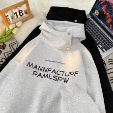 批发国潮美式重磅字母刺绣连帽卫衣男女<b class='q'>秋</b>冬港风高街痞帅外套