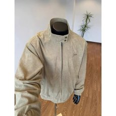 批发美式高街复古青少年外套男款秋季宽松运动夹克<b class='q'>百搭</b>潮牌棒球服休闲