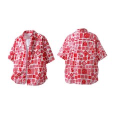 批发海边度假沙滩<b class='q'>男</b>三亚海南岛服旅游夏威夷港风复古短袖花<b class='q'>衬衫</b>上衣