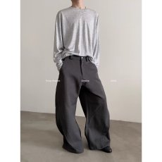 批发春季<b class='q'>新款</b>美式街头cleanfit解构拼接弯刀西<b class='q'>裤</b>男宽松阔腿休闲<b class='q'>裤</b>