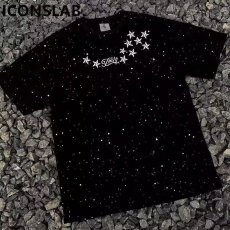 批发美式亮片满天星设计短<b class='q'>袖</b>t恤夏季新款时尚宽松<b class='q'>半截</b><b class='q'>袖</b>小众ins风