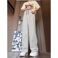 批发2026春<b class='q'>夏</b>季新款运动裤男士宽松休闲裤长裤男款裤子卫裤直筒裤