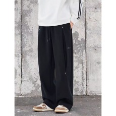 批发2025高个子加长版裤子<b class='q'>男</b>生潮美式宽松直筒休闲裤<b class='q'>运动</b>卫裤