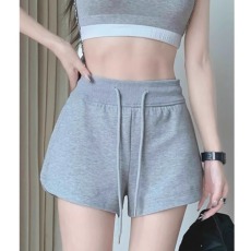 批发短裤女休闲秋季新款高腰宽松打底短裤性感辣妹外穿包臀热裤灰色潮